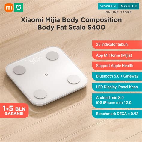 Jual Xiaomi Mijia Body Composition Fat Scale S Indikator Data