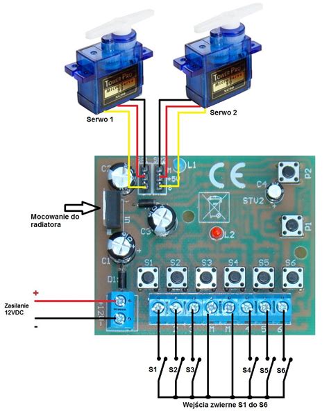 Sterownik Serwa Serw Regulator Serwomechanizmu