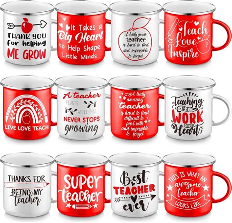 Amazon Lallisa Pcs Teacher Appreciation Gifts Bulk Teacher Mug