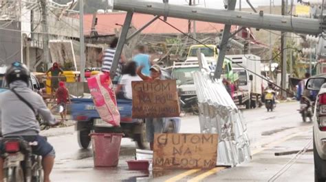 Watch Philippines Typhoon Survivors Plead For Help The Manila Times