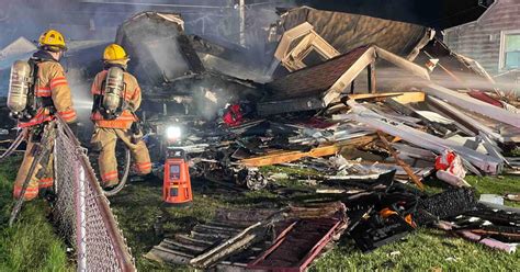 firefighters called  house explosion  essex