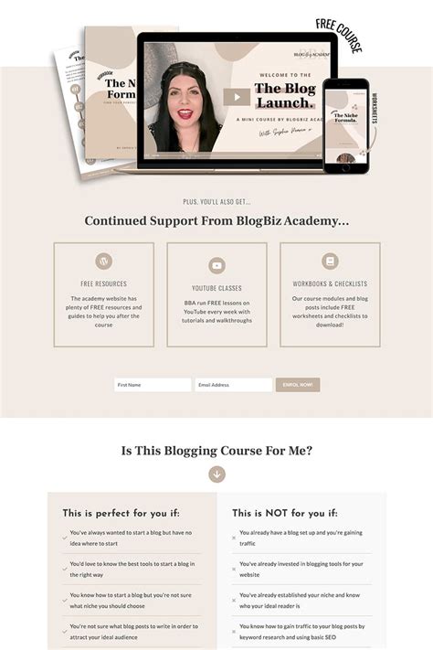 ChicBloom Sales Funnel Templates Kit For Elementor WordPress Bluchic