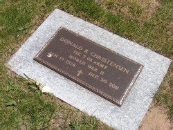 Donald R Don Christensen 1928 2011 Mémorial Find a Grave