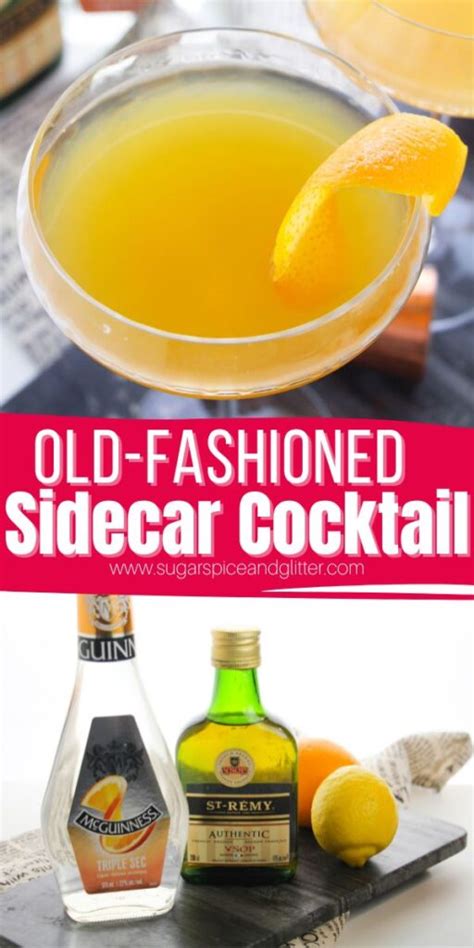 Classic Sidecar Brandy Cocktail ⋆ Sugar, Spice and Glitter