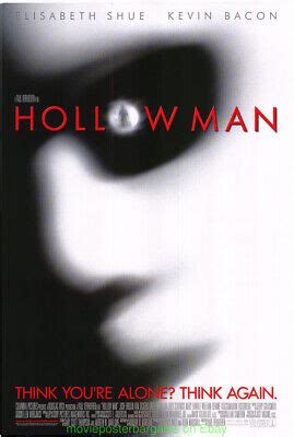 Hollowman Movie Poster Paul Verhoeven Horror Film Kevin Bacon Ebay