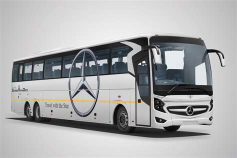 Mercedes Benz Super High Deck Coach Indias Longest Bus Launched