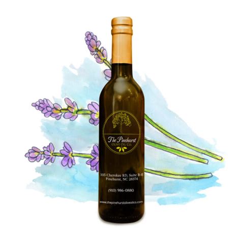 Lavender Dark Balsamic Ml The Pinehurst Olive Oil Company