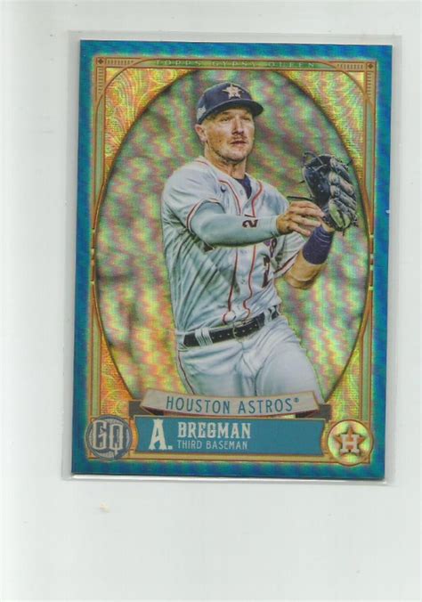 2021 Topps Gypsy Queen Chrome Box Toppers Blue Refractors 101 Alex