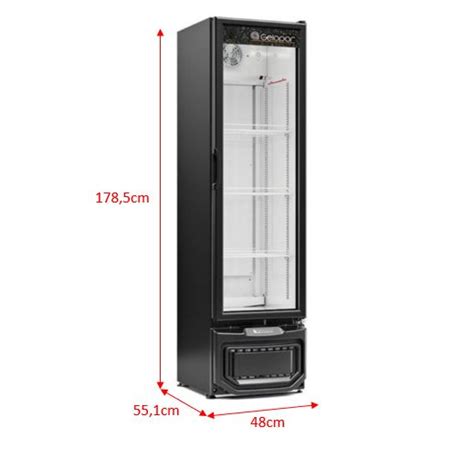 Refrigerador Vertical Conveniência Turmalina 228 litros Placa Fria GPTU