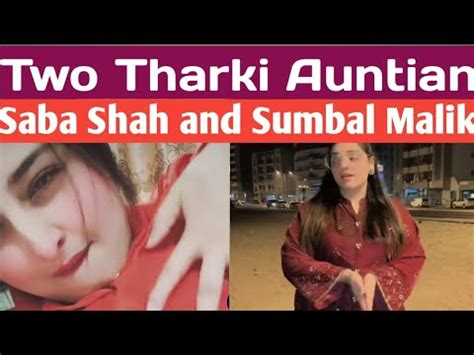 Tharki Women Tiktoker Saba Shah And Sumbal Malik Live Thark Jarty Hoye