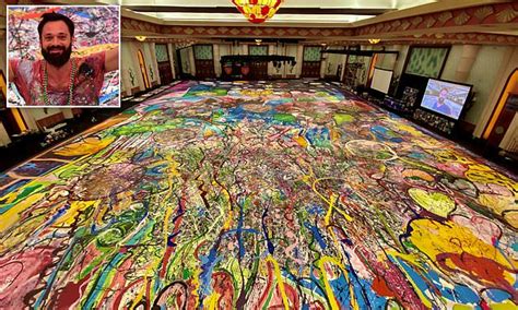 World S Biggest Canvas Painting The 17 000 Sq Ft Journey Of Humanity