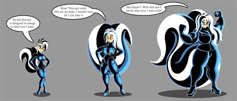 Nari Bio Suit Growth By Tanimation777 On Deviantart