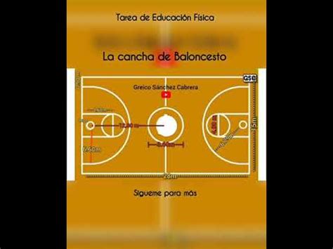 Cu Nto Mide Una Cancha De Baloncesto Desc Brelo Aqu Educaf Cil