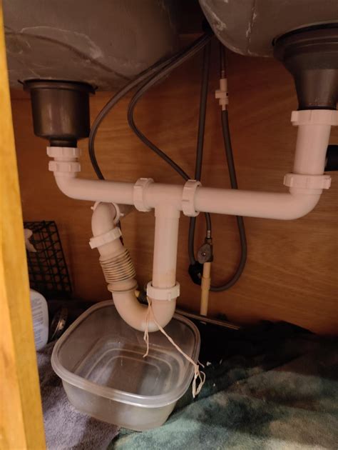 P Trap Keeps Coming Loose Under Sink Last Time I Even Glued The Pipe