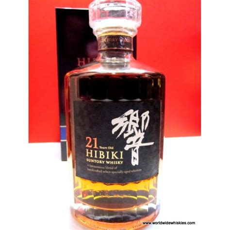 Suntory HIBIKI 21 Year Japanese Whisky Boxed