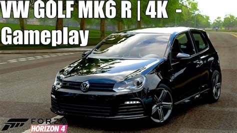 Forza Horizon 4 VW GOLF MK6 R 4K Gameplay YouTube