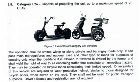 Mmda Electric Vehicle Registration Required For E Scooters Moped E