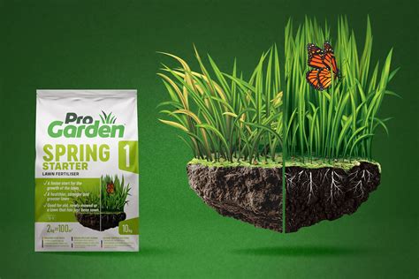 ProGarden Fertilizers Logo Packaging Design Home Garden Package