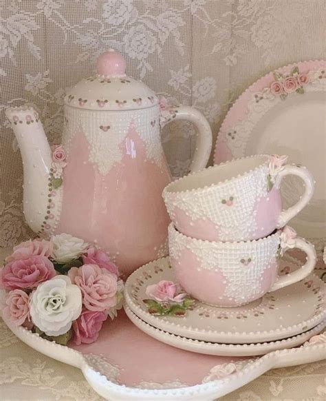 Pin By Karen Dispenza On Pink White Just Right Tea Cups Vintage