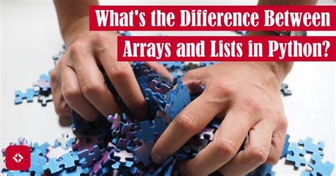 Whats The Difference Between Arrays And Lists In Python The Renegade Coder