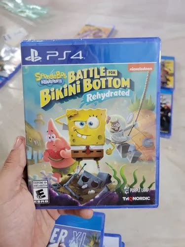 Bob Esponja La Batalla Por Fondo De Bikini Playstation 4 MercadoLibre