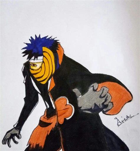 How To Draw Tobi Mask