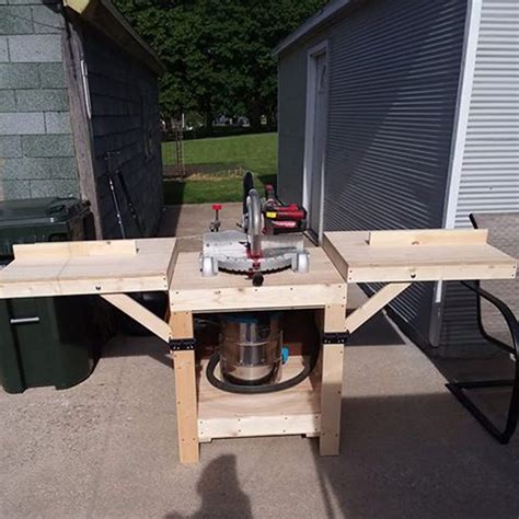 Reader Project: Simple DIY Miter Saw Stand | The Family Handyman