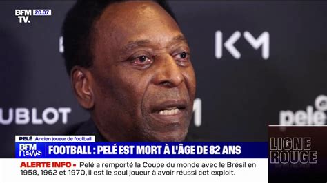 Pel La L Gende Du Football Br Silien Est Mort L Ge De Ans