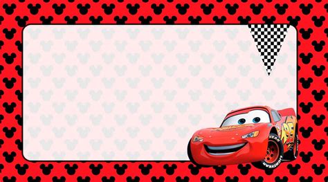 Carros Relâmpago Mcqueen Etiqueta Imagem Legal Imprimibles