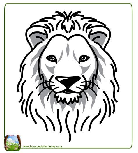 99 DIBUJOS DE LEONES Imágenes de leones para colorear para niños