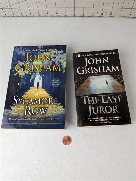 The Last Juror And Sycamore Row By John Grisham Estatesales Org