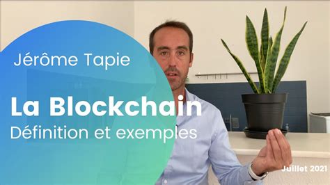 La Blockchain D Finition Et Exemples Youtube