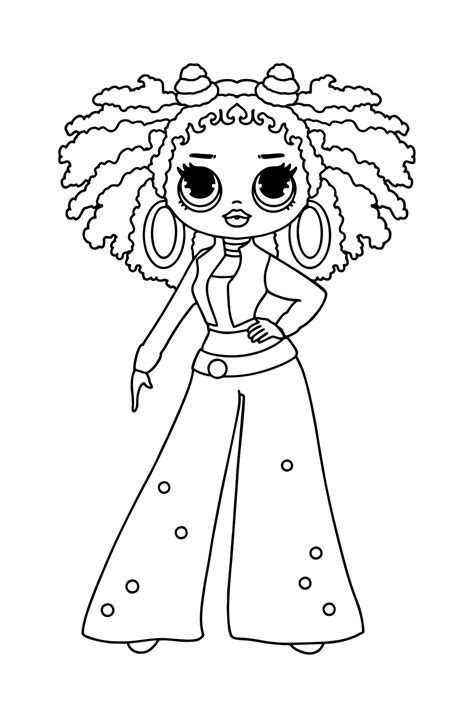 Mewarnai gambar LOL OMG Royal Bee - Online dan Cetak Gratis!