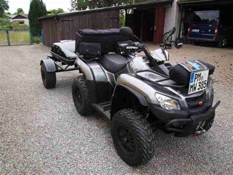 Quad ATV Kymco MXU 450i 4x4 mit Quad Anhänger Bestes Angebot von Quads