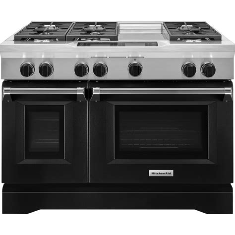 KitchenAid 6 3 Cu Ft Self Cleaning Freestanding Double Oven Dual