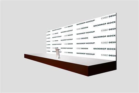 Backdrop Mockup Graphic by cozzdesign0 · Creative Fabrica