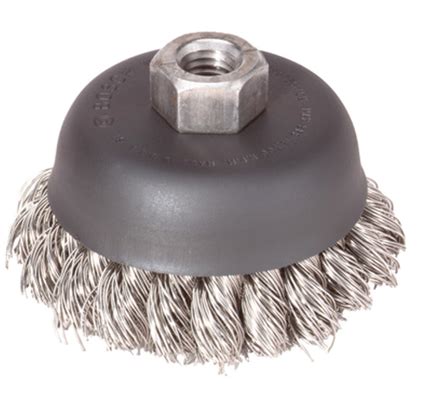 Carbon Steel Knotted Wire Cup Brushes Bosch Professional