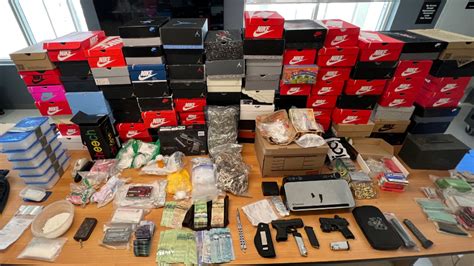 Guelph Police Seize Pairs Of Shoes Four Vehicles In Drug