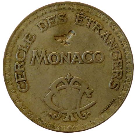 10 francs Cercle Des Etrangers tir aux pigeons Mónaco Numista