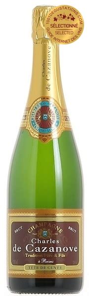 Champagne Charles De Cazanove Tradition Père Et Fils L avis de 1001