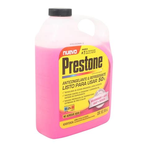 Anticongelante Y Refrigerante Prestone Rosa Ml Walmart