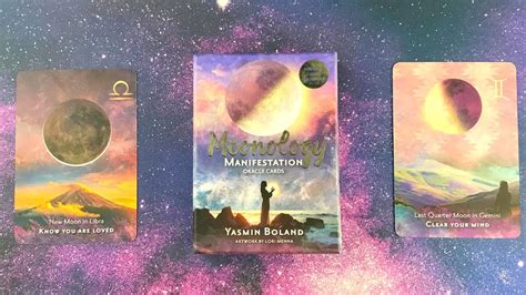 Moonology Manifestation Oracle Deck And Guidebook Flip Through