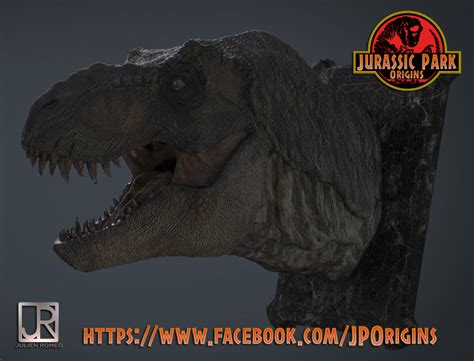 Artstation Jurassic Park Male T Rex