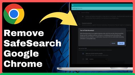 How To Remove SafeSearch In Google Chrome Laptop Works Everytime