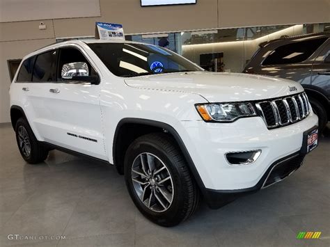 2018 Bright White Jeep Grand Cherokee Limited 4x4 123489537 Car Color Galleries