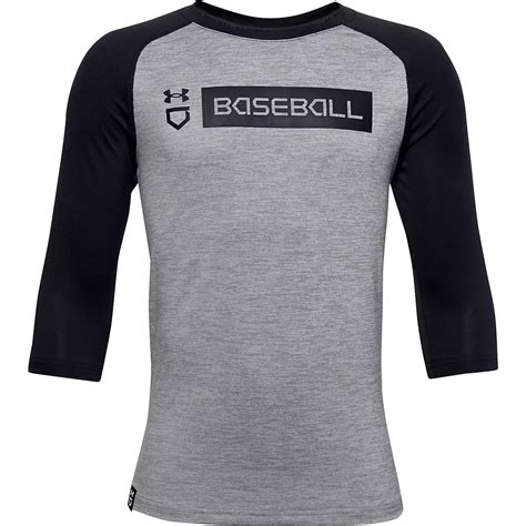 Under Armour Youth Utility Baseball Heathered Baseball T-shirt | Academy