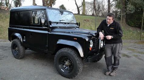 Land Rover Defender Rebuild Stealth Black Youtube