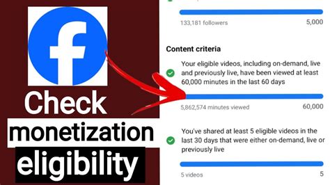 How To Check Facebook Page Monetization Eligibility In One Mint Page