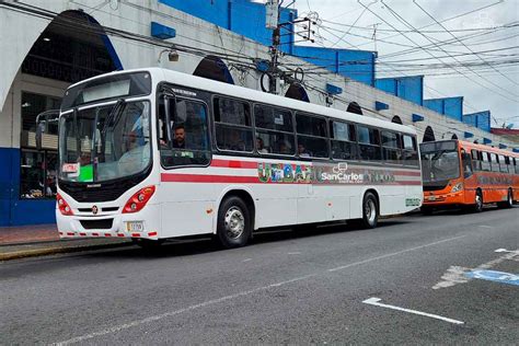 Tome nota Así trabajarán los buses en Ciudad Quesada jueves y viernes