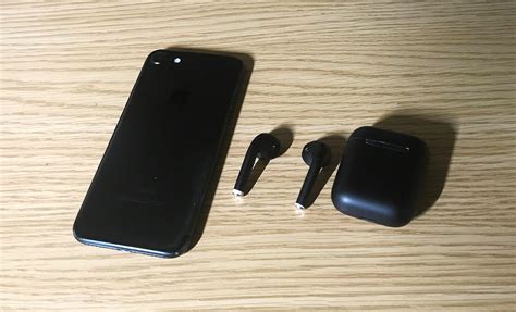 Apple AirPods マッドブラック 黒 AirPods黒塗装レビュー gogo drive